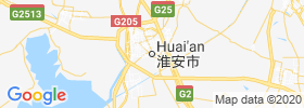 Huai'an map